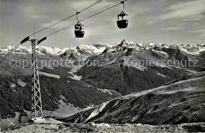Seilbahn Schatzalp-Strela Davos Sertigtal