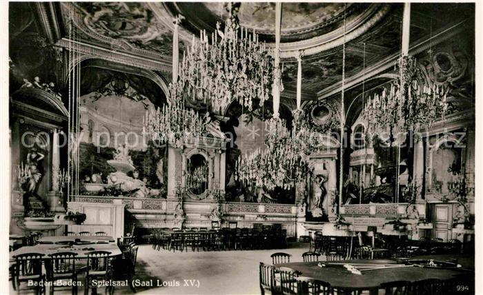 Casino Spielbank Baden-Baden Saal Louis XV.