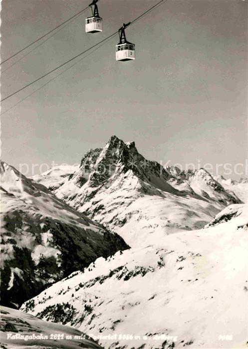 Seilbahn Valluga Patteriol Arlberg