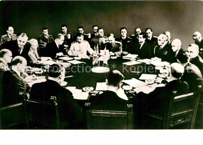 Politik Geschichte Cecilienhof Potsdamer Abkommens Historische Konferenz