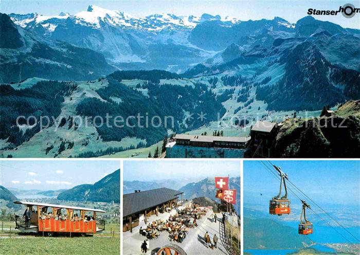 Seilbahn Oldtimer-Standseilbahn Stanserhorn