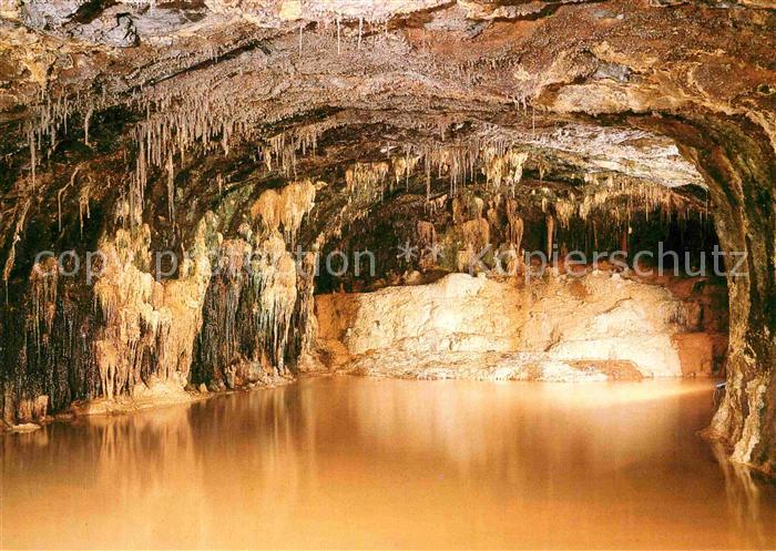 Hoehlen Caves Grottes Feengrotten Saalfeld Mittlere Quellgrot