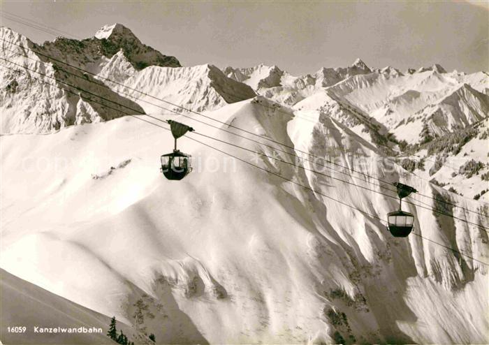 Seilbahn Kanzelwand Riezlern Kleinwalsertal