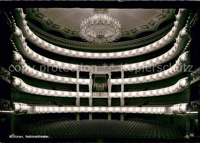 Theater München Nationaltheater Zuschauerraum