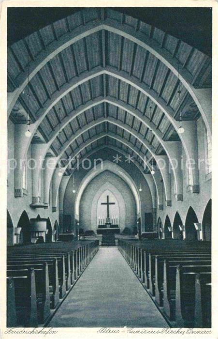 Friedrichshafen Bodensee Petrus Canisius Kirche Innenansicht