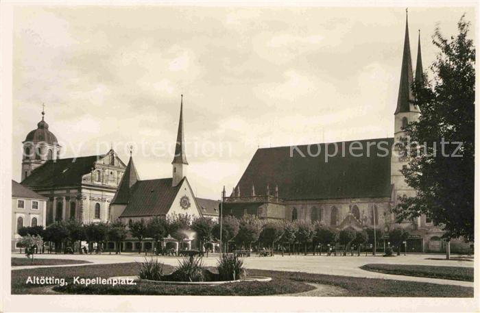 Altoetting Kapellenplatz Kirche