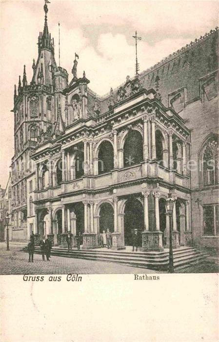Koeln Rhein Rathaus