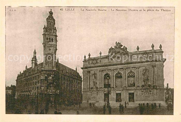 Lille Nord La Nouvelle Bourse Place du Theatre