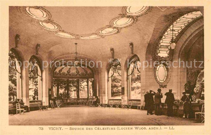 Vichy Allier Source des Celestins