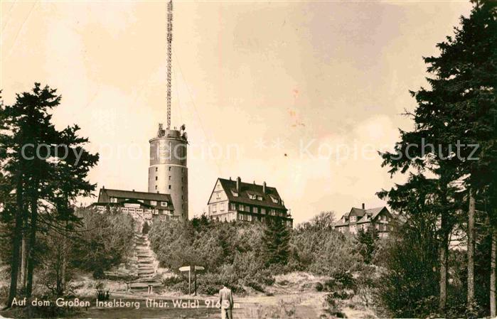 Grosser Inselsberg Berghotel Sendeturm
