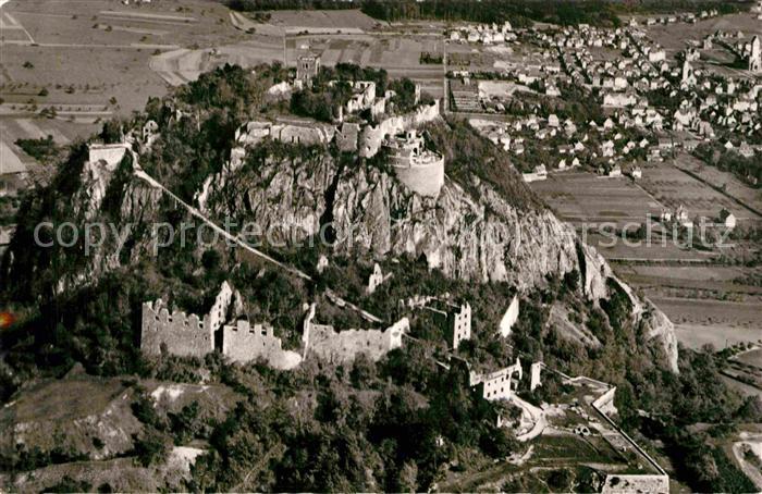 Hohentwiel Festungsruine Fliegeraufnahme