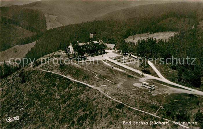Bad Sachsa Harz Ravensberg Berggasthof Fliegeraufnahme