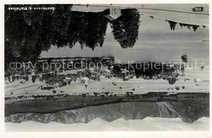 Seehausen Staffelsee Panorama Alpen