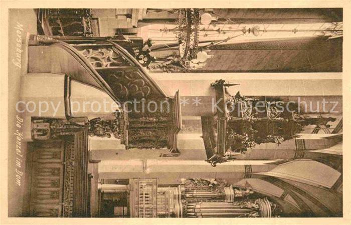 Merseburg Saale Kanzel im Dom