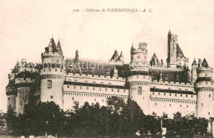 Pierrefonds Oise Chateau Schloss