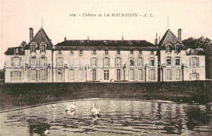 La Malmaison Chateau Schloss Schwanenteich