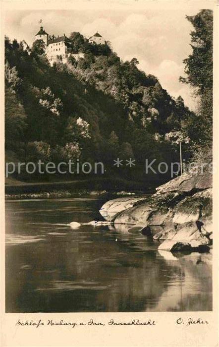 Neuburg Inn Schloss Innschlucht