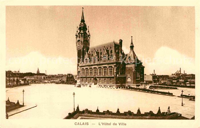 Calais Hotel de Ville Rathaus