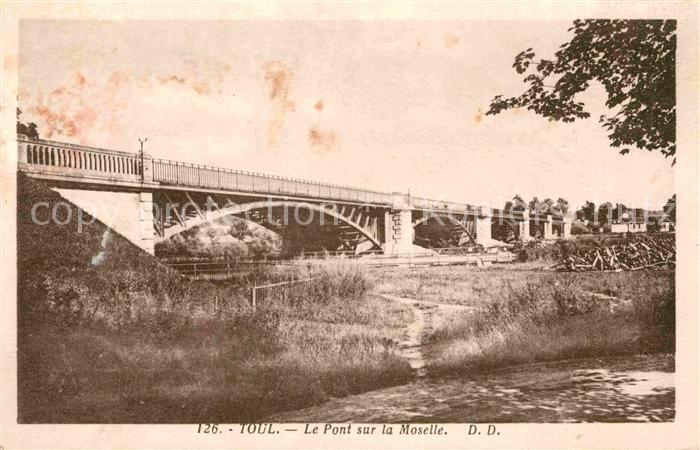 Toul 54 Le Pont sur la Moselle