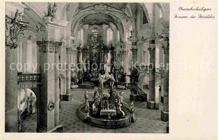 Vierzehnheiligen Inneres der Basilika