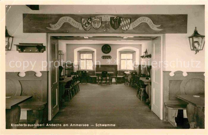 Andechs Klosterbraustueberl Schwemme