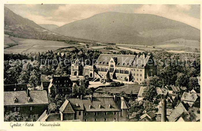 GOSLAR Harz Niedersachsen Kaiserpfalz