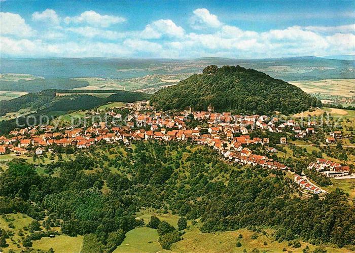 Hohenstaufen Schwaebische Alb Fliegeraufnahme