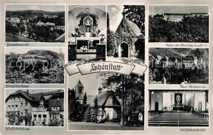 Schoenstatt Vallendar Wallfahrtsheim Wallfahrtskirche Theologische Hochschule