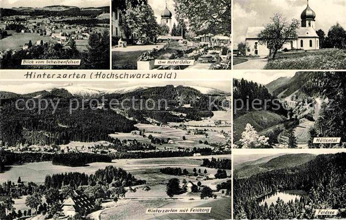 Hinterzarten Breisgau-Hochschwarzwald BW Hoellental Feldberg Feldsee Hotel Adler