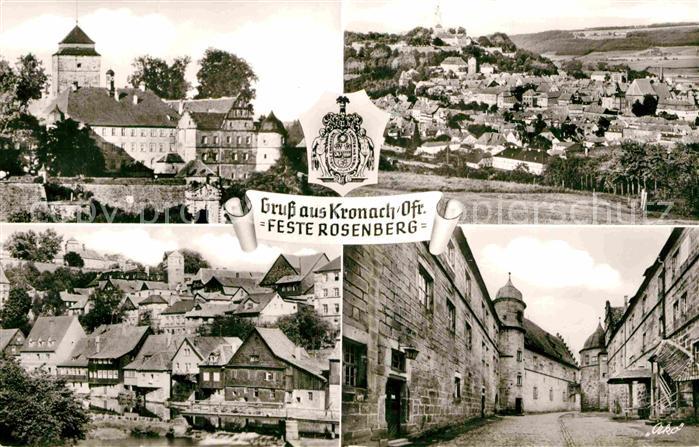 Kronach Oberfranken Feste Rosenberg