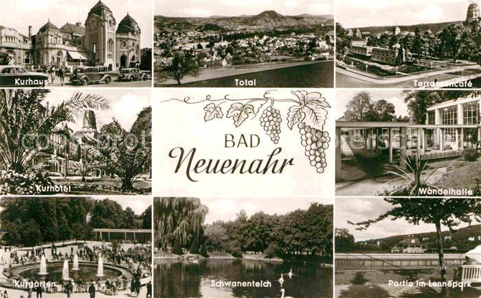Neuenahr-Ahrweiler Bad Kurhaus Wandelhalle Kurgarten Lennepark