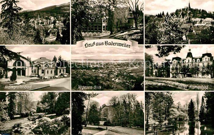 BADENWEILER BW Roemerbad Kurpark Markgrafenbad