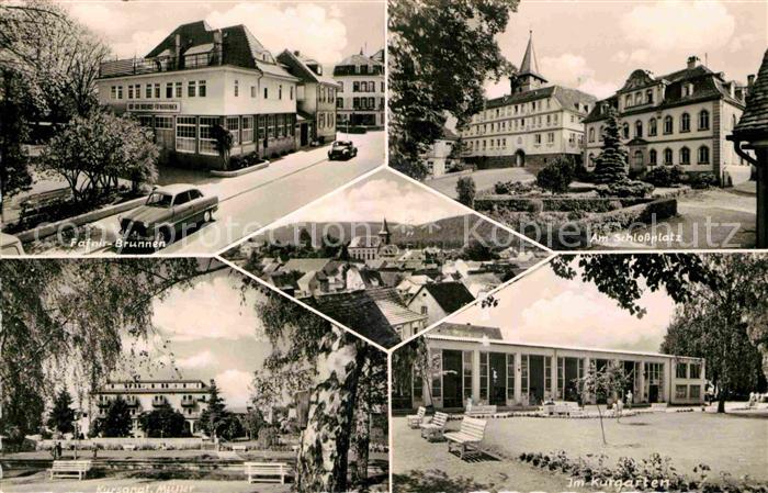 Koenig Bad Schlossplatz Kurgarten Fafnir Brunnen