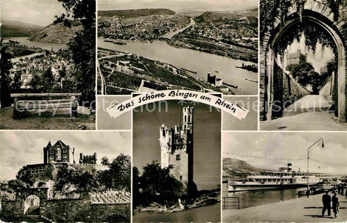 Bingen Rhein Panorama Schloss