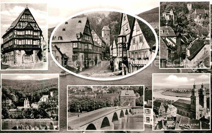 Miltenberg Main Riesen Schnatterloch Pfarrkirche Bruecke