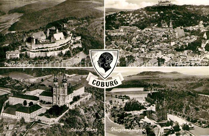 Coburg Veste Coburg Schloss Banz Vierzehnheiligen