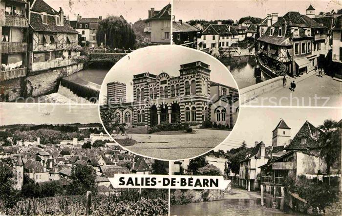 Salies-de-Bearn Saleys Vieilles Maisons Etablissement Thermal