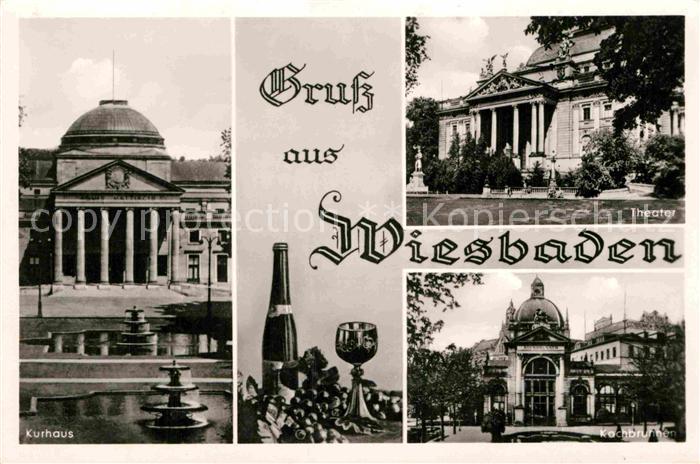 Wiesbaden Kurhaus Theater Kochbrunnen
