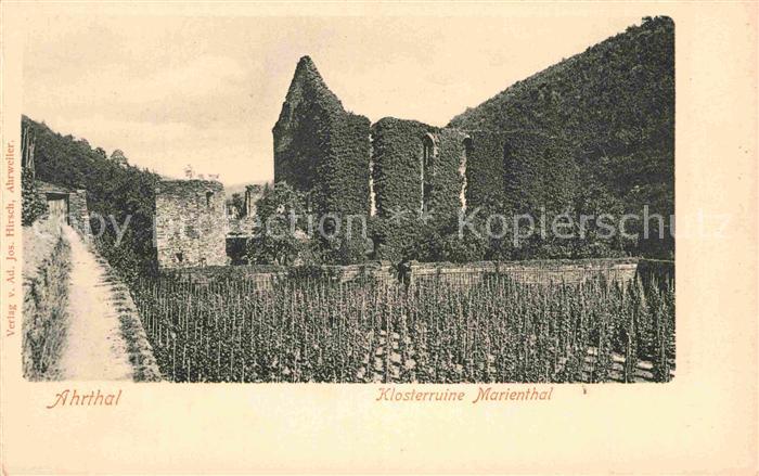 Ahrtal Klosterruine Marienthal