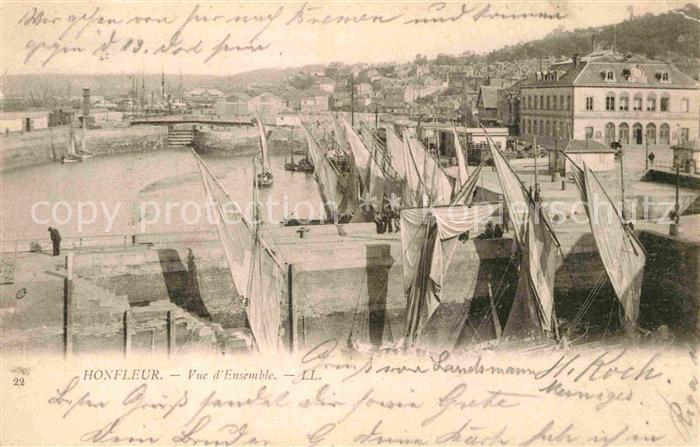 Honfleur Vue Ensembe