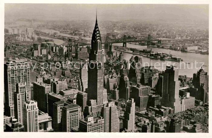 New York City Empire State Building Chrysler Building