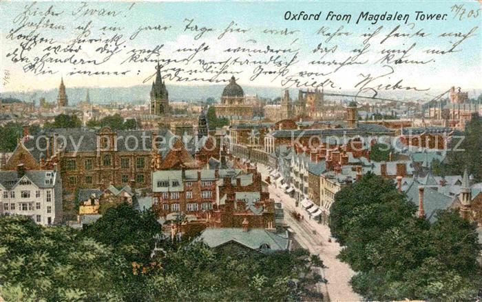 Oxford Oxfordshire Magdalen Tower