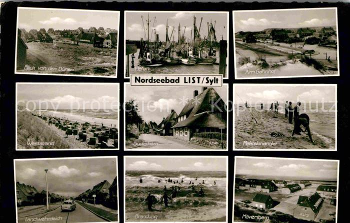 List Sylt Weststrand Landwehrdeich Brandung Moevenberg