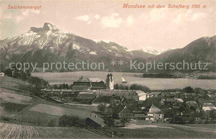 Mondsee Salzkammergut Schafberg