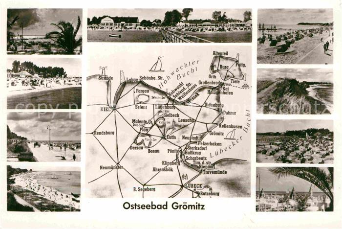 Groemitz Ostseebad Panoramen Strand