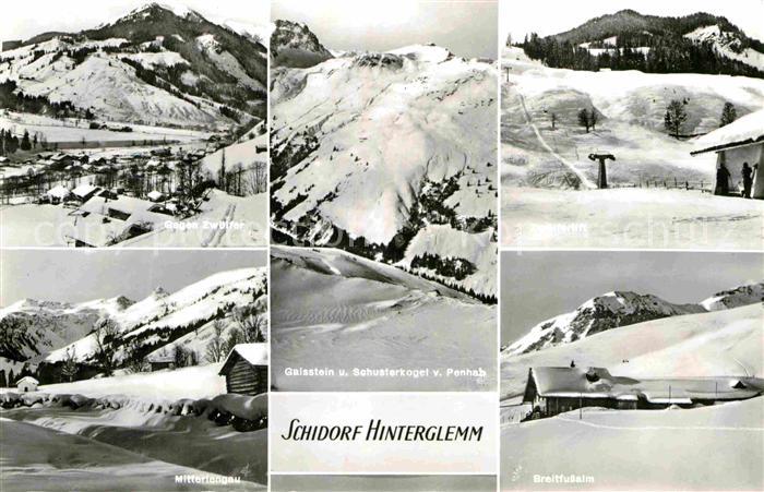 Hinterglemm Saalbach Breitfussalm Gaisstein Schusterkogel Zwoelfer Mitterlengau