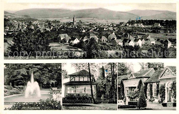 Bad Driburg Kurpark Trinkhalle Sachsenklause