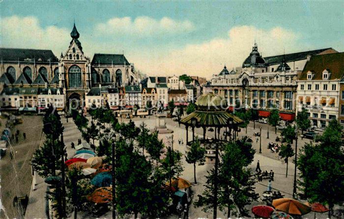 Antwerpen Anvers Monument Rubens Marktplatz