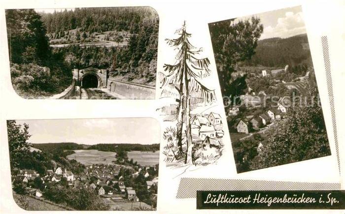 Heigenbruecken Eisenbahntunnel Panoramen