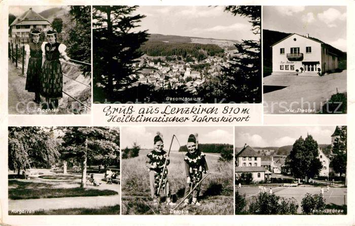 Lenzkirch Hochschwarzwald BW Trachten Kurtheater Kurgarten Dengeln